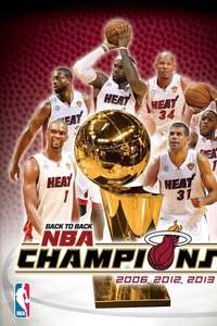 2013 NBA Champions: Miami Heat - Poster
