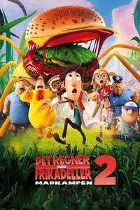 Cloudy with a Chance of Meatballs 2 - Poster