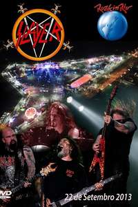 Slayer: Rock in Rio 2013 - Poster