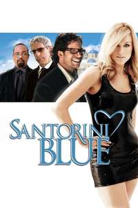 Santorini Blue - Poster