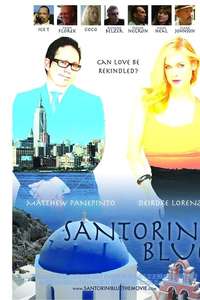 Santorini Blue - Poster