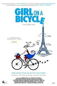 Girl on a Bicycle - Poster