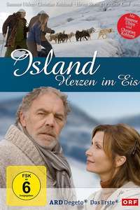 Island - Herzen im Eis - Poster