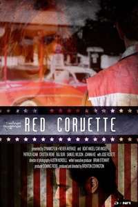 Red Corvette - Poster