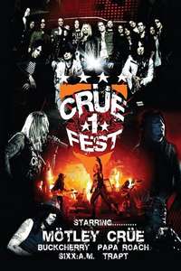 Mötley Crüe: Crüe Fest 2008 - Poster