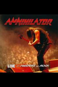 Annihilator:  Live at Masters of Rock - Poster