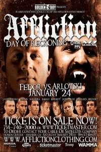 Affliction: Day of Reckoning - Poster