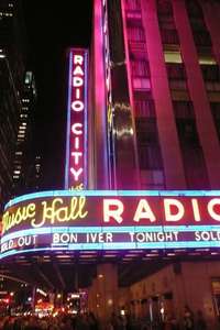 Bon Iver Live From Radio City - Poster