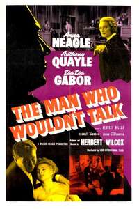 The Man Who Wouldn't Talk - Poster