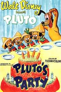 Pluto's Party - Poster