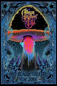 Allman Brothers Band - With Eric Clapton at the Beacon Theatre  NYC - Poster