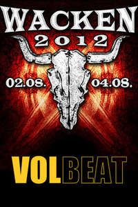 Volbeat: [2012] Live at Wacken Open Air - Poster