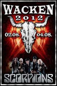 Scorpions: Wacken 2012 - Poster