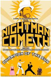 The Nightman Cometh: Live - Poster