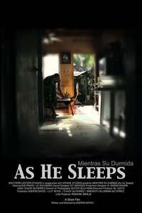 As He Sleeps - Poster