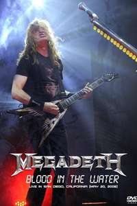 Megadeth: Blood in the Water - Live in San Diego - Poster