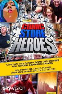 Comic Store Heroes - Poster