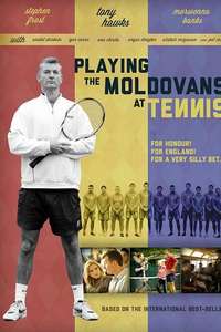 Playing the Moldovans at Tennis - Poster