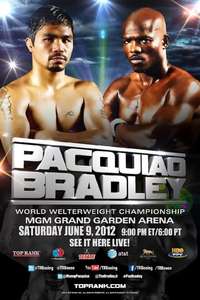 Pacquiao vs Bradley - Poster