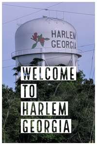 Welcome to Harlem  Georgia - Poster
