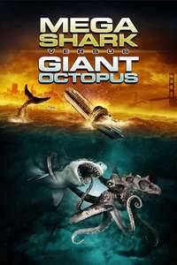 Mega Shark vs Giant Octopus - Poster