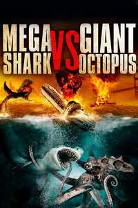 Mega Shark vs Giant Octopus - Poster