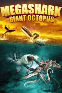 Mega Shark vs Giant Octopus - Poster