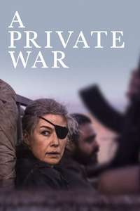 A Private War - Poster
