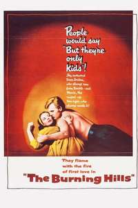 The Burning Hills - Poster