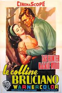 The Burning Hills - Poster