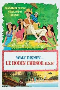 Lt. Robin Crusoe U.S.N. - Poster