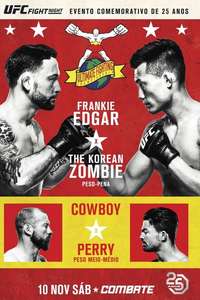 UFC Fight Night  139:  Korean Zombie vs Rodriguez - Poster