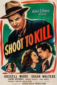 Shoot to Kill - Poster