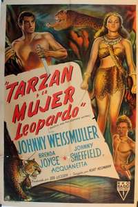 Tarzan and the Leopard Woman - Poster