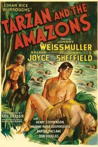 Tarzan and the Amazons - Poster