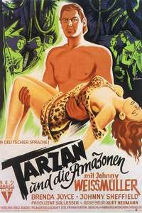 Tarzan and the Amazons - Poster