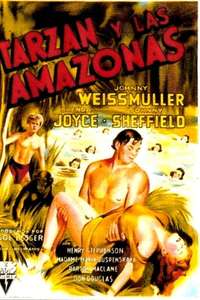 Tarzan and the Amazons - Poster