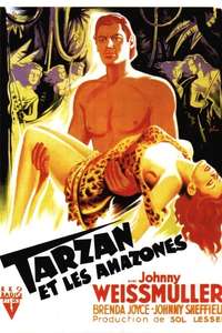 Tarzan and the Amazons - Poster