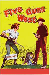 Five Guns West - Poster
