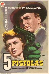 Five Guns West - Poster