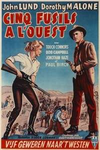 Five Guns West - Poster