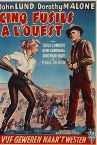 Five Guns West - Poster