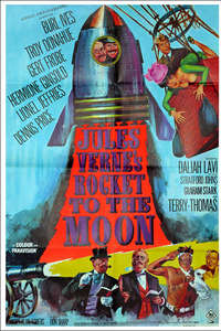 Jules Verne's Rocket to the Moon - Poster