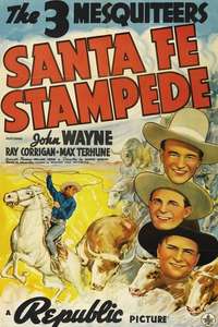 Santa Fe Stampede - Posters