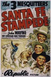 Santa Fe Stampede - Posters