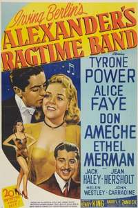 Alexander's Ragtime Band - Posters