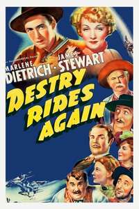 Destry Rides Again - Poster