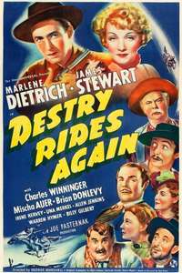 Destry Rides Again - Poster