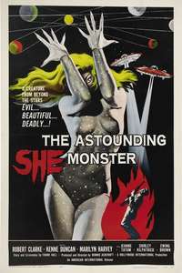 The Astounding She-Monster - Poster