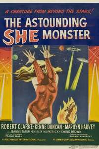 The Astounding She-Monster - Poster